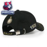 Кепка Интер / Inter black gold logo cap