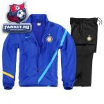 Спортивный костюм Интер / Inter new blue woven warm up 11/12