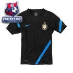 Детская футболка Интер / Inter boy ss black training top 11/12