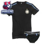 Футболка и трусы Милан / Inter black tee and slip set
