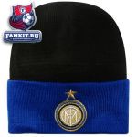 Шапка Интер / Inter black/light blue hat