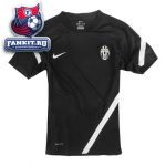 Детская футболка Ювентус / Juventus boy ss black training top 11/12