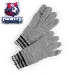 Перчатки Ювентус / Juventus light grey gloves