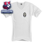 Футболка Ювентус / Juventus white v neckline t-shirt