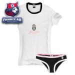 Женский набор нижнего белья Ювентус / Juventus white woman underwear set
