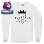 Кофта Ювентус / Juventus ls white crest tee