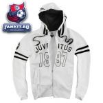 Толстовка Ювентус / Juventus white 1897 full zip hoodie top