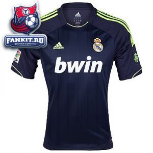Реал Мадрид майка игровая выездная 2012-13 Adidas темно-синяя